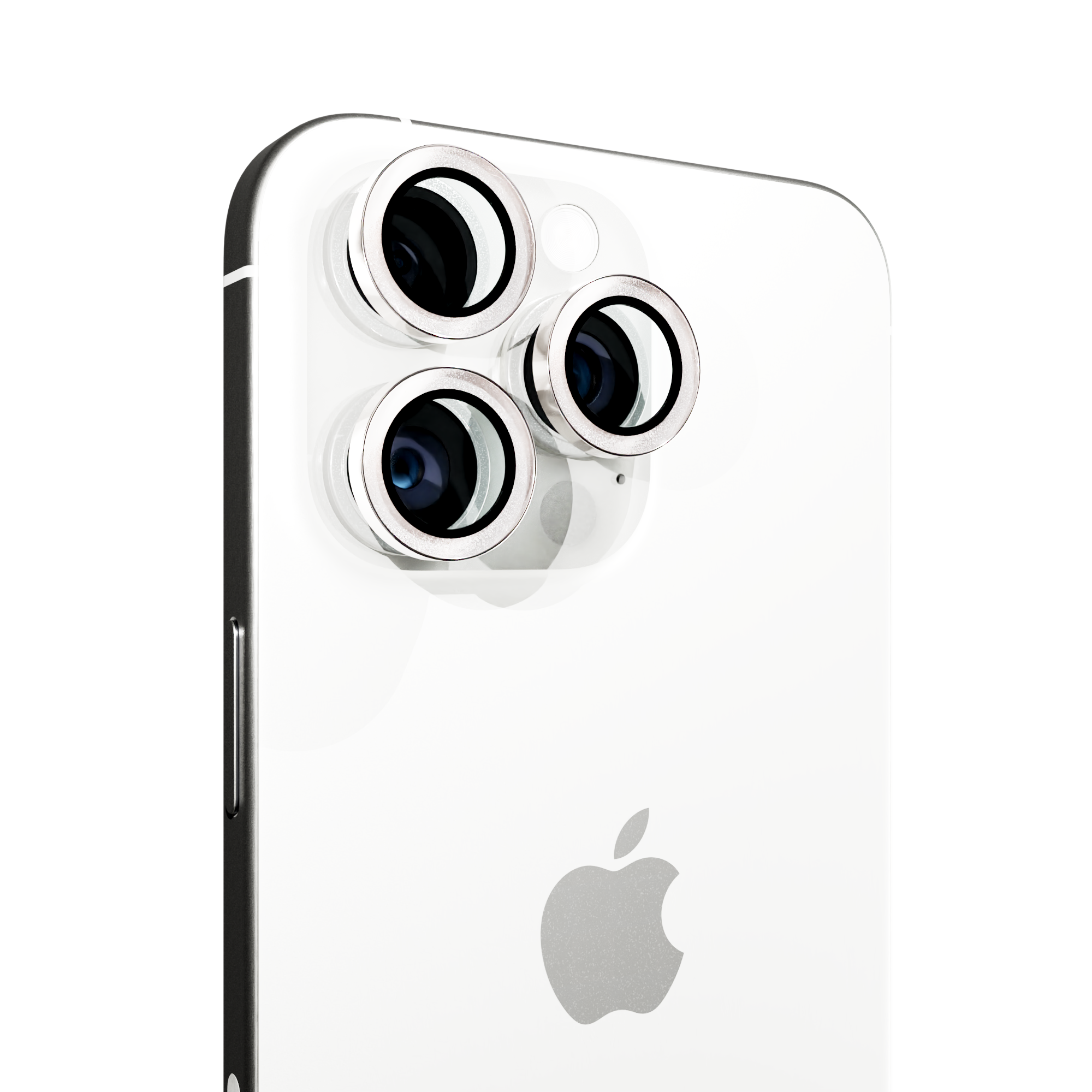Tempered Camera Glass for iPhone 16 Pro / 16 Pro Max Individual Lens Covers / Black