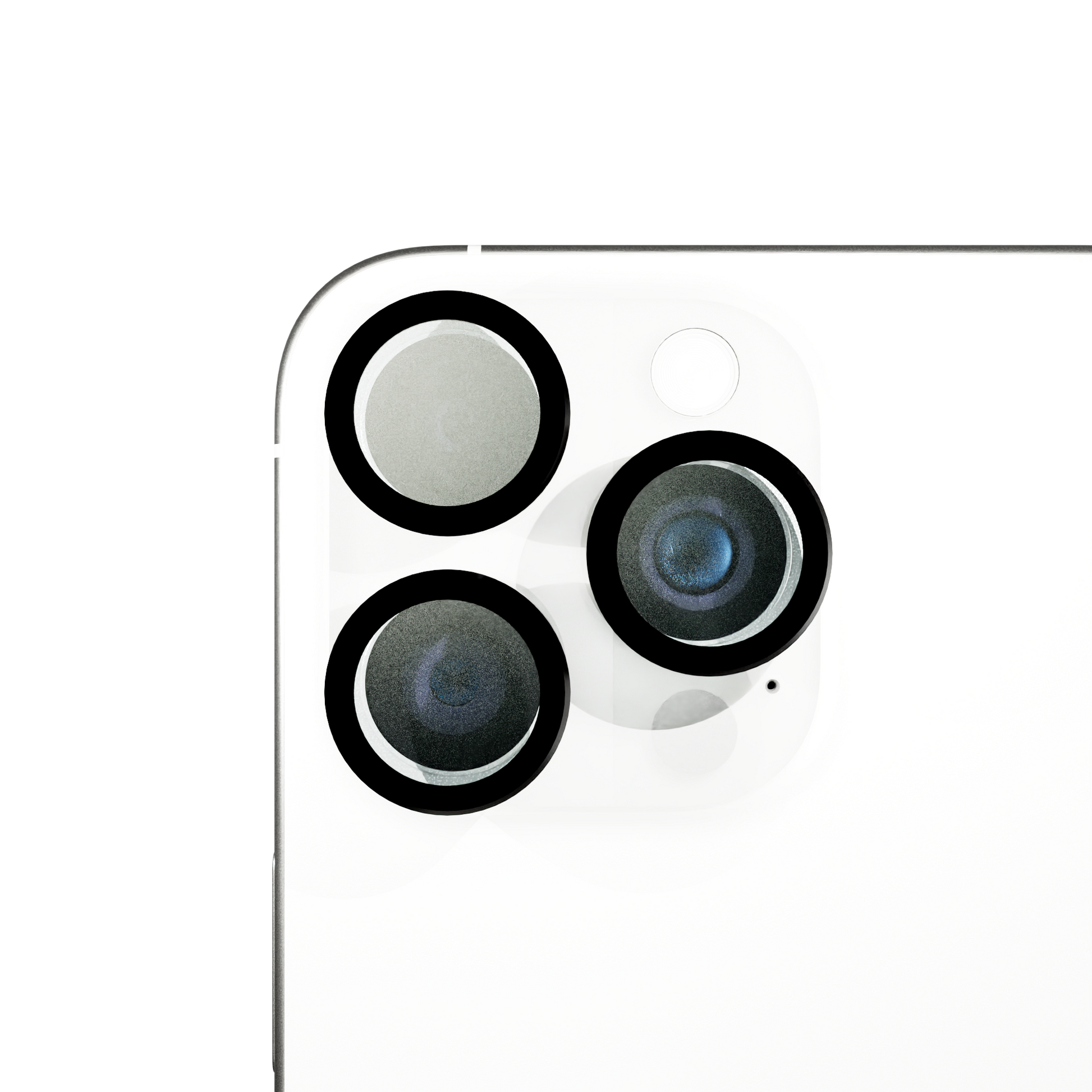 Tempered Camera Glass for iPhone 16 Pro / 16 Pro Max Individual Lens Covers / Crystal