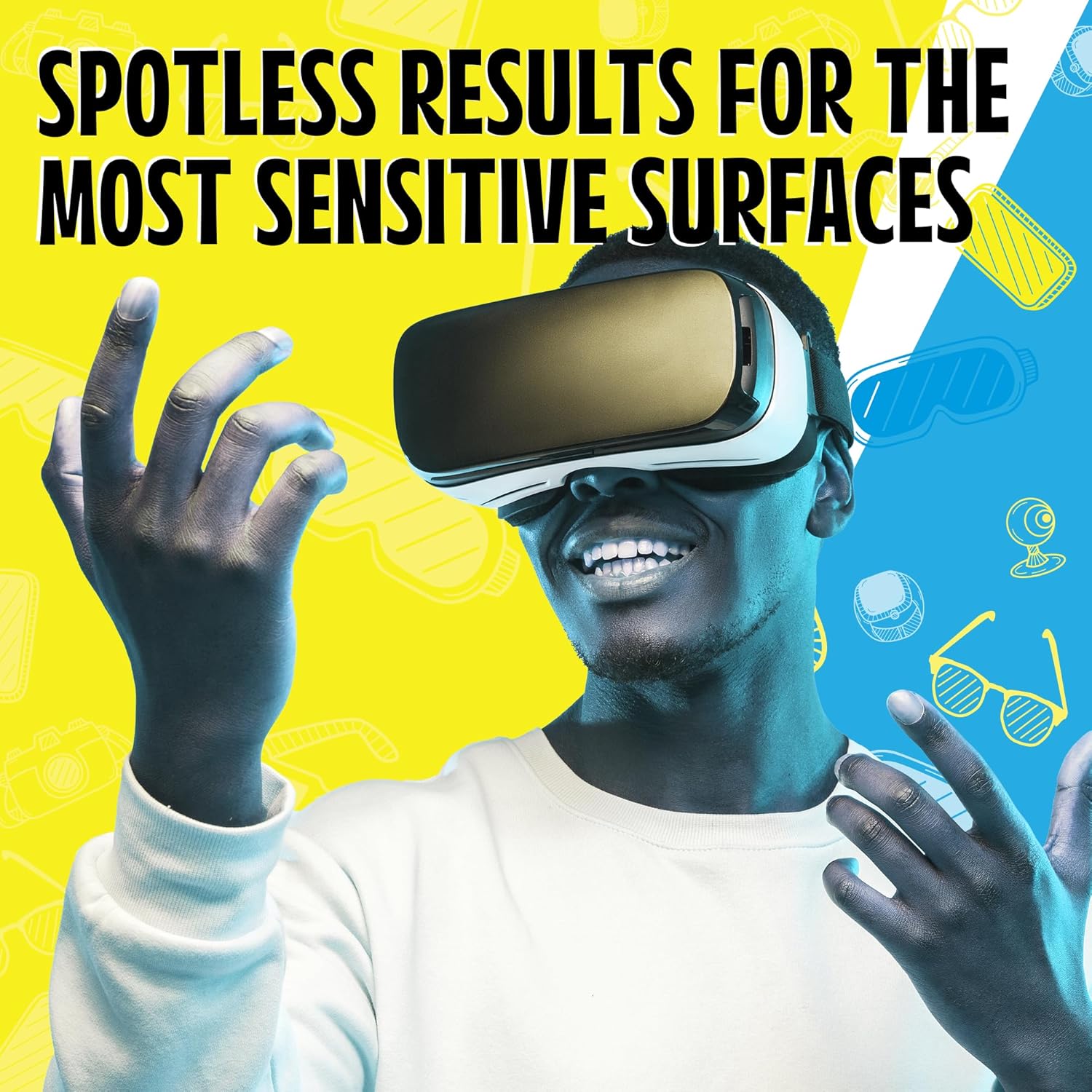 See Lion Premium Lens Cleaner Kit | Safe for Glasses, Camera Lenses, Screens, and Optics - Streak-Free Formula with Microfiber Cloth