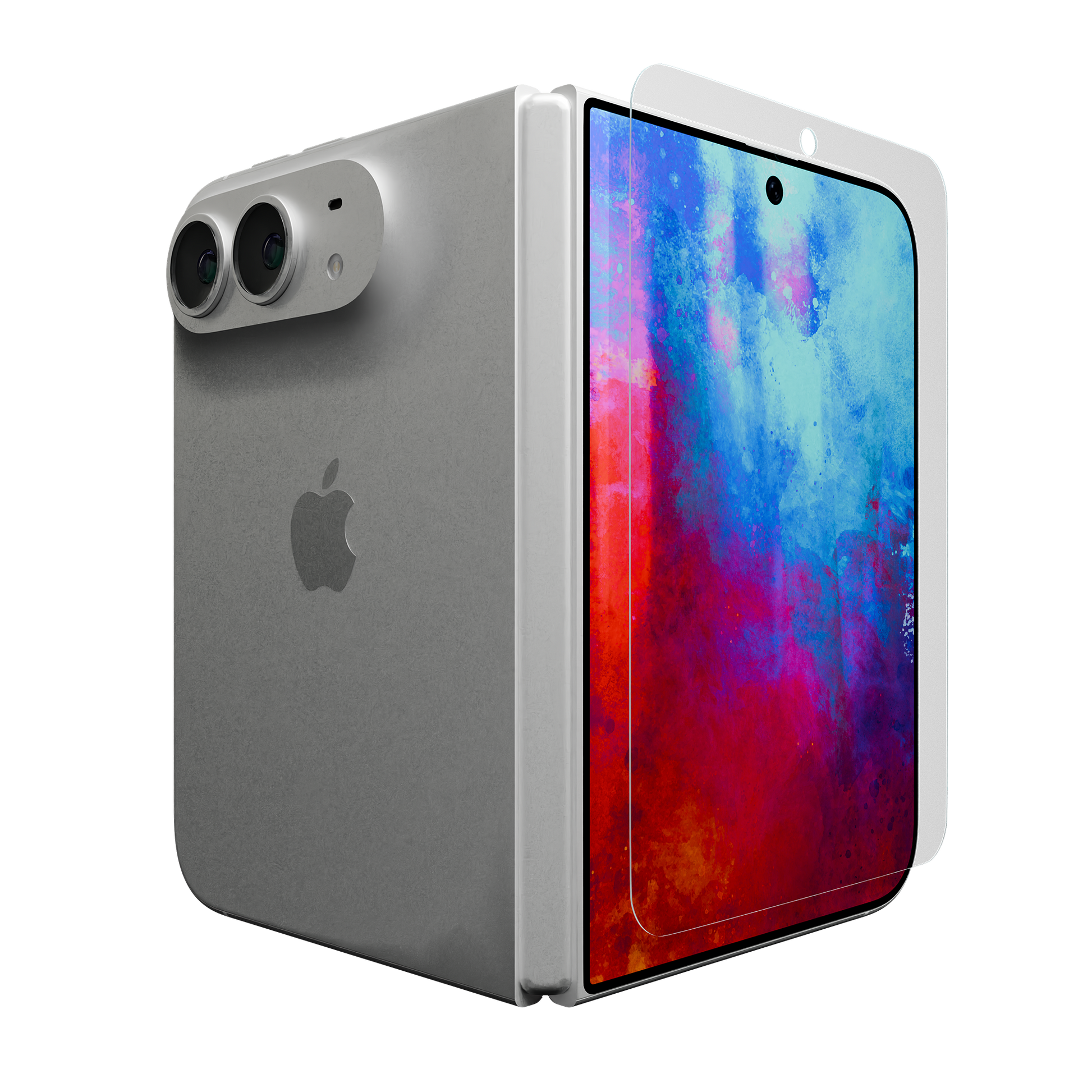 Screen Protection for iPhone 18 Fold w/ Alignment Tray Outer