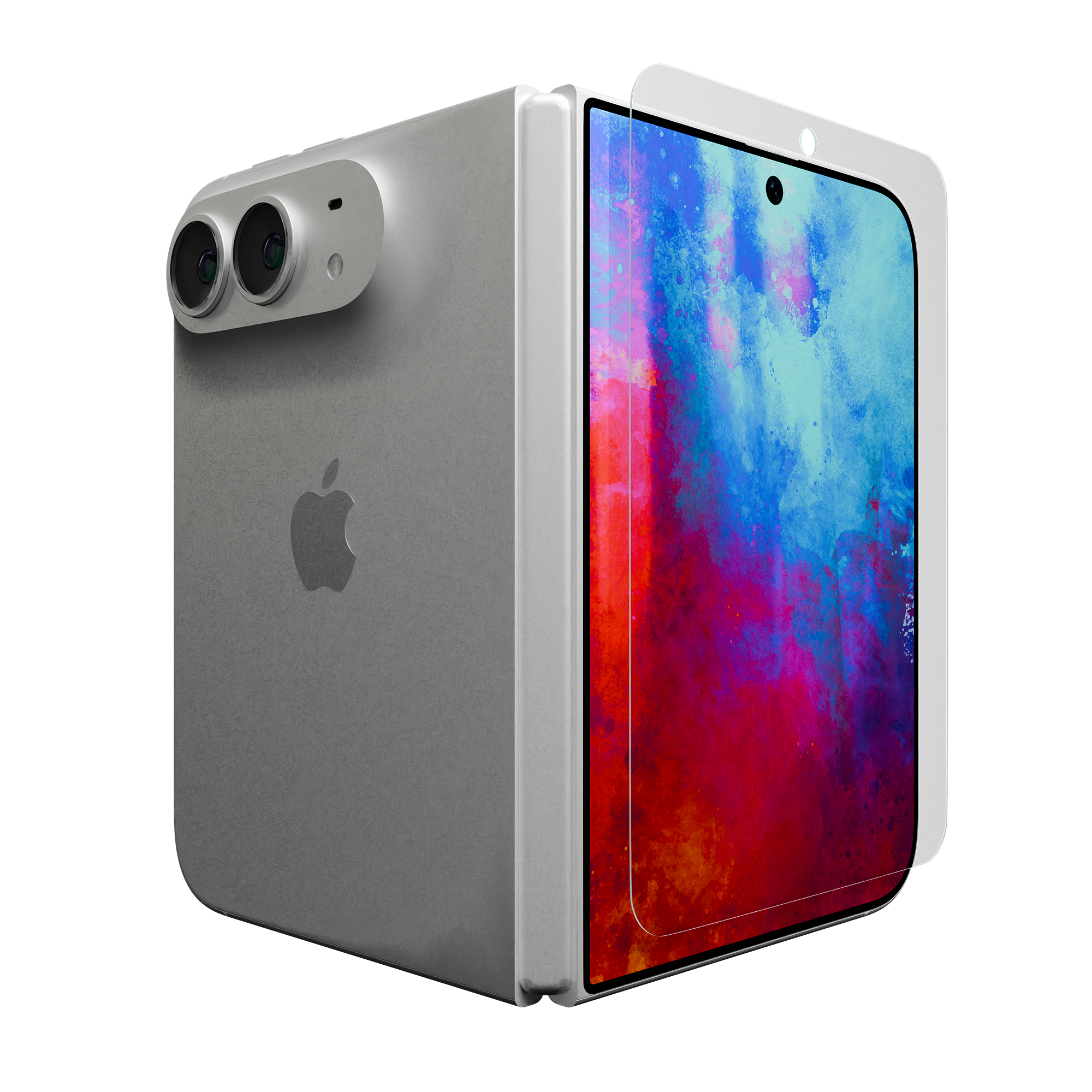 Screen Protection for iPhone 18 Fold w/ Alignment Tray Outer