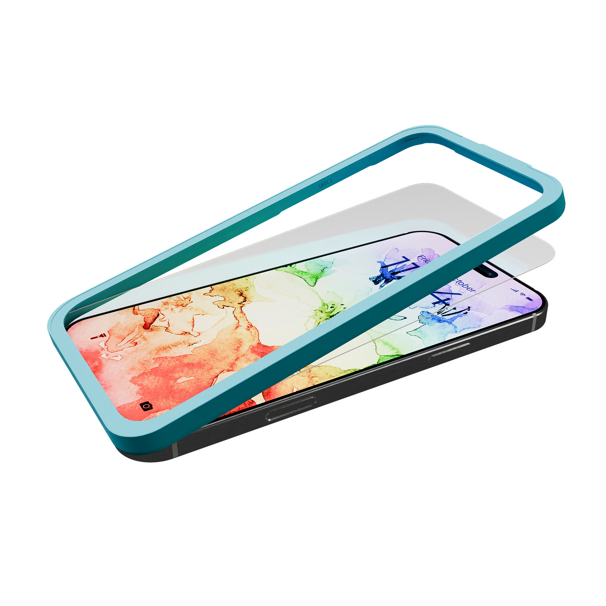 Tempered Glass for iPhone 16 w/ Alignment tray and Anti-Microbial - $300 Coverage