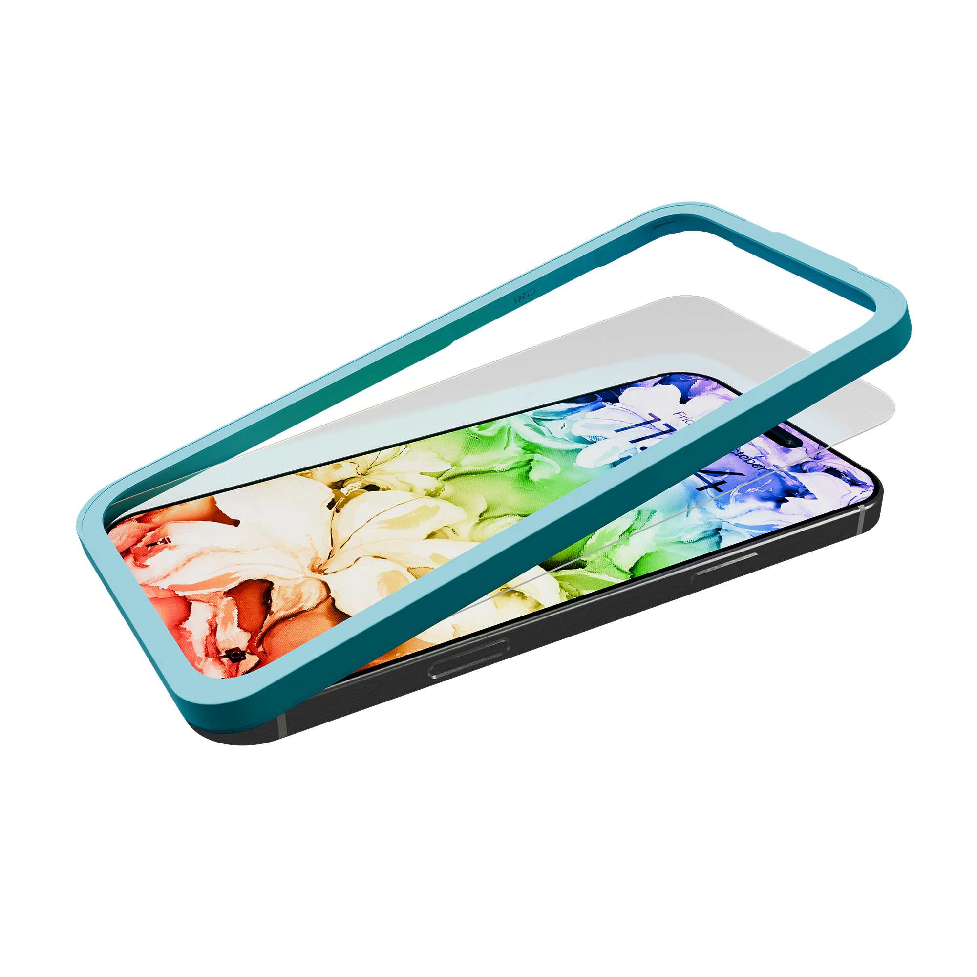 Tempered Glass for iPhone 17 / 16 Pro w/ Alignment tray and Anti-Microbial