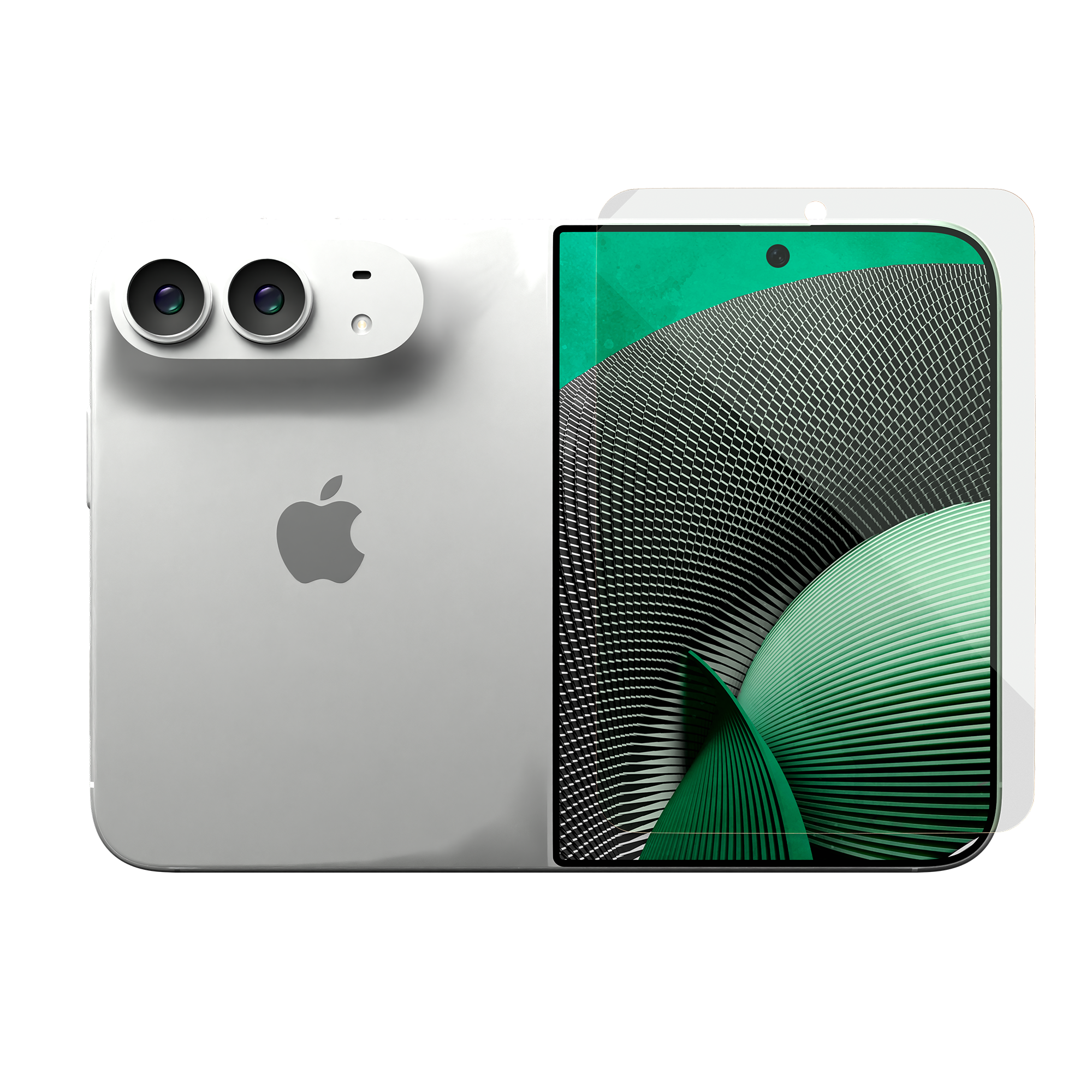 X11 Elite Tempered Glass for iPhone 18 Fold (Outer) w/ Alignment Tray
