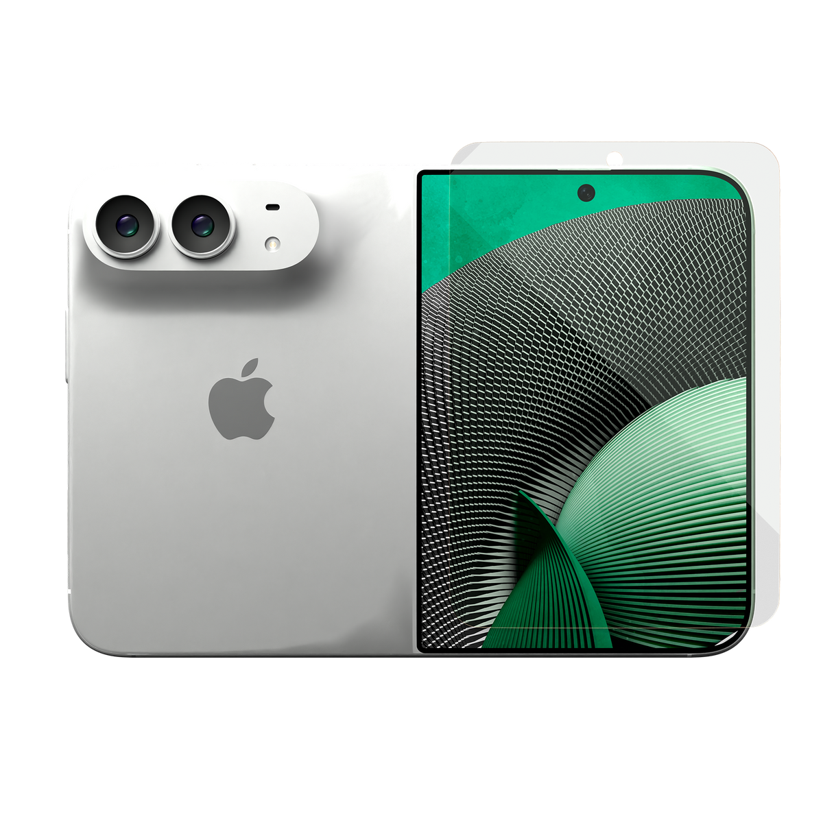 X11 Elite Tempered Glass for iPhone 18 Fold (Outer) w/ Alignment Tray- $100 Coverage