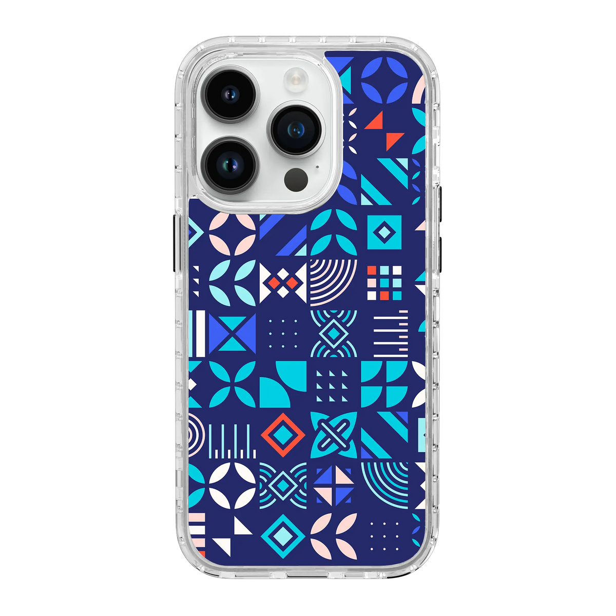 AppleiPhone14ProCrystalClear Seasons | Pattern Play Series | Custom MagSafe Case Design for Apple iPhone 14 Series cellhelmet cellhelmet