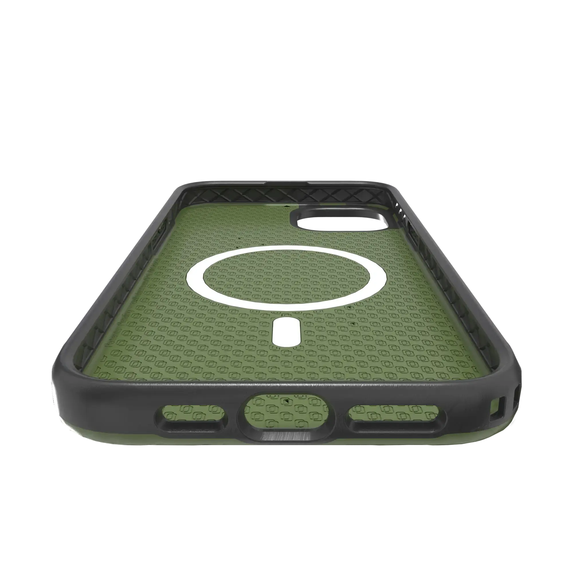 Shock-Absorbent Magsafe® Case for Apple iPhone 15 Plus | Olive Green | Fortitude Series