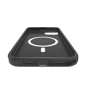 Shock-Absorbent Magsafe® Case for Apple iPhone 15 Plus | Onyx Black | Fortitude Series