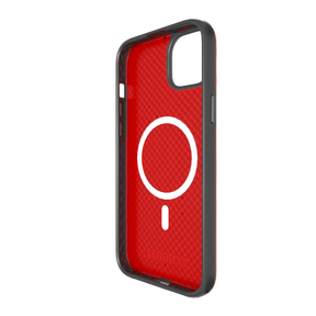 Shock-Absorbent Magsafe® Case for Apple iPhone 15 Plus | Scarlet Red | Fortitude Series