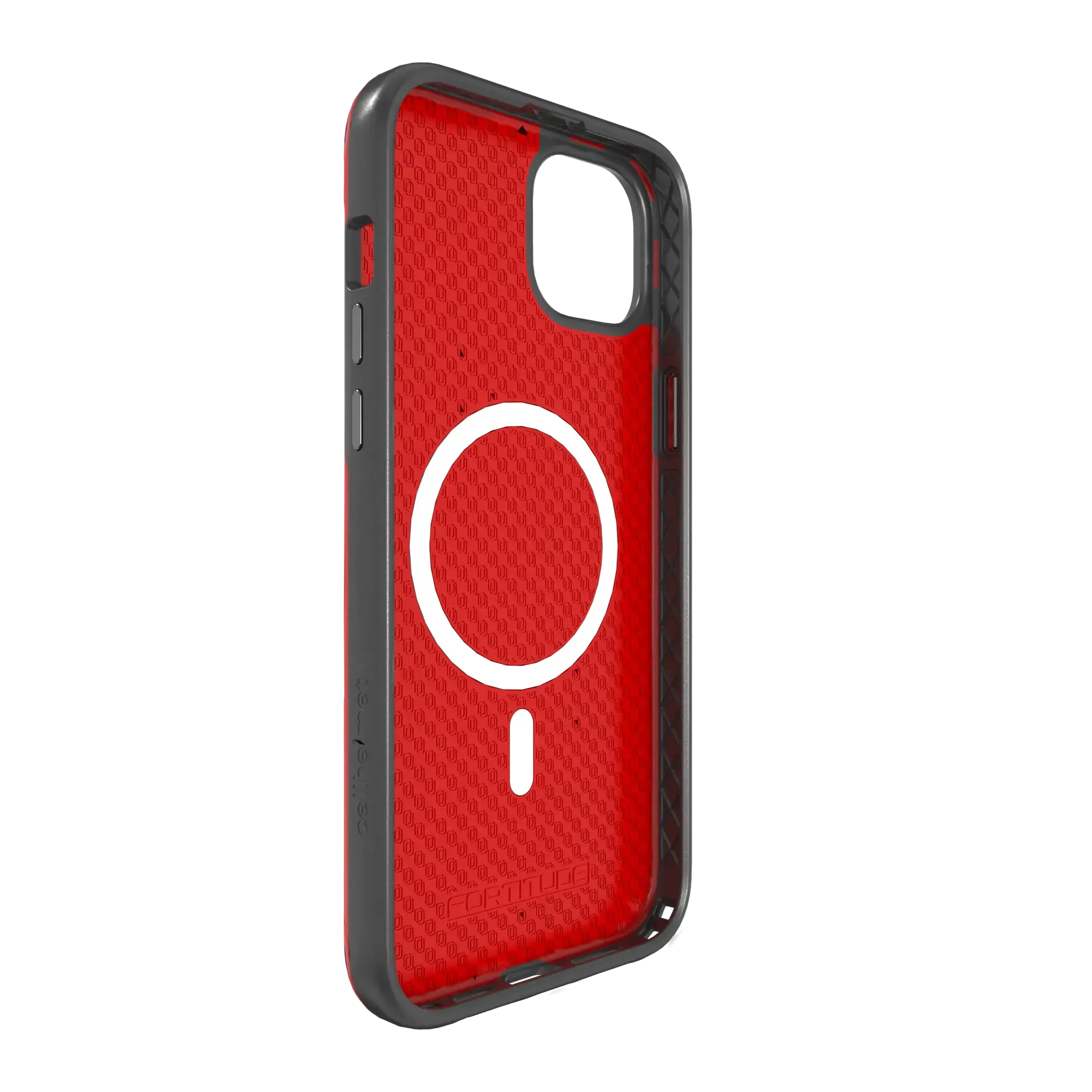 Shock-Absorbent Magsafe® Case for Apple iPhone 15 Plus | Scarlet Red | Fortitude Series