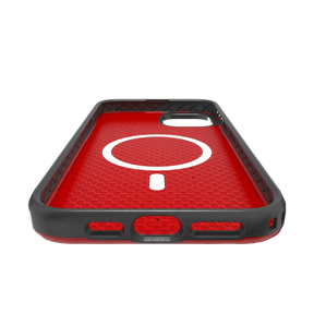Shock-Absorbent Magsafe® Case for Apple iPhone 15 Plus | Scarlet Red | Fortitude Series