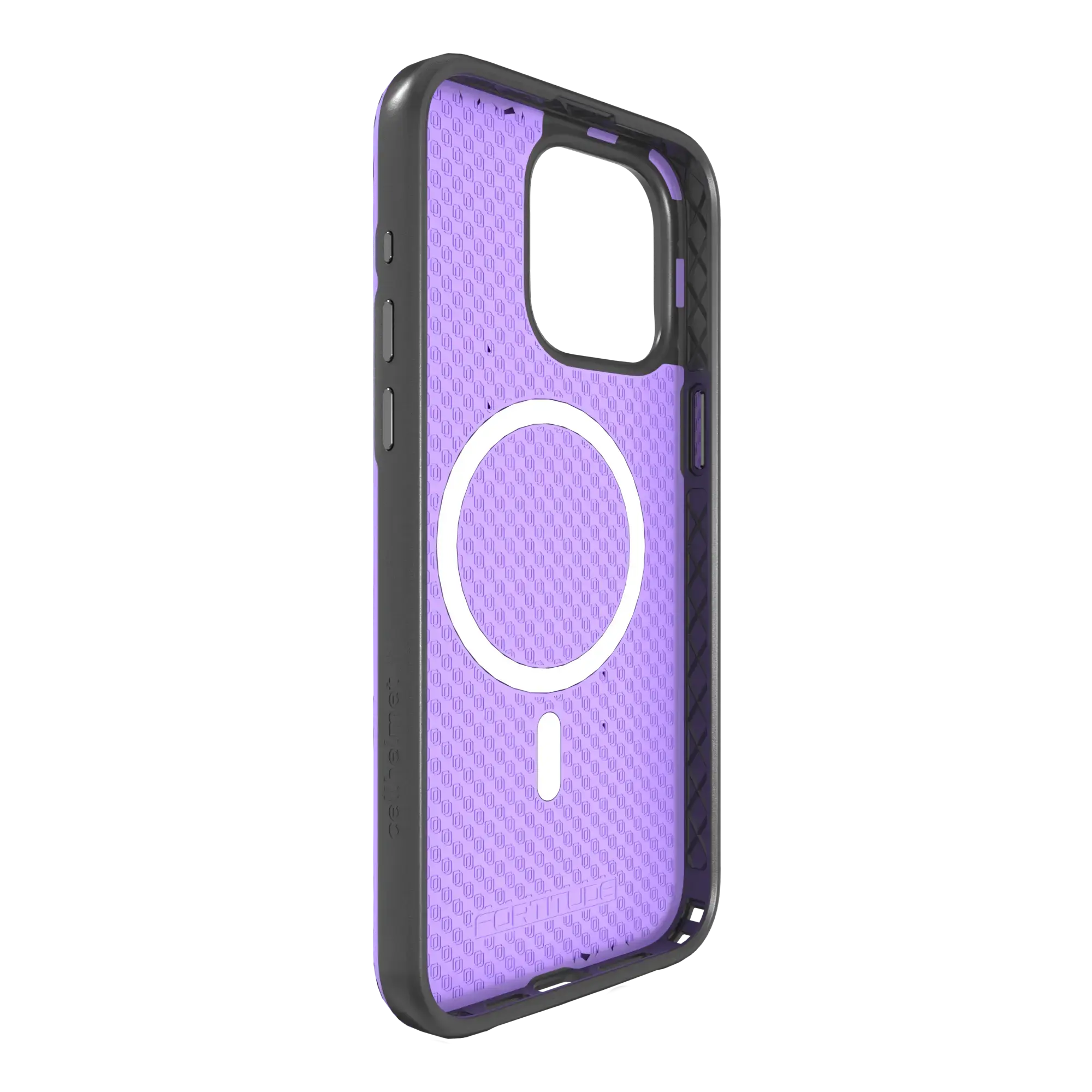 Shock-Absorbent Magsafe® Case for Apple iPhone 15 Pro Max | Midnight Lilac | Fortitude Series