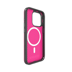 Shock-Absorbent Magsafe® Case for Apple iPhone 15 Pro | Vivid Magenta | Fortitude Series