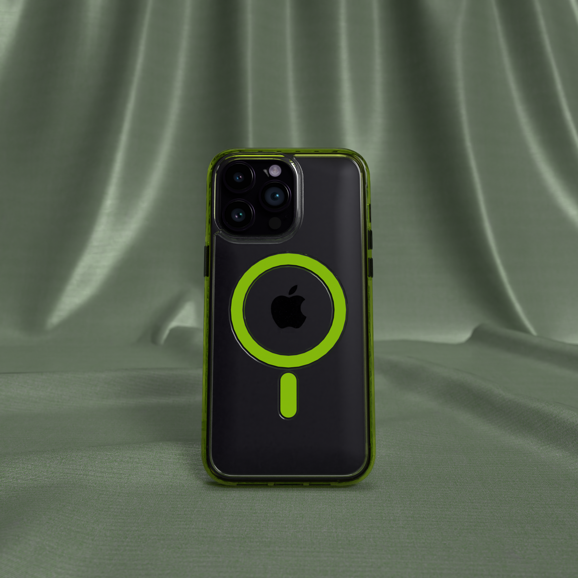 MagSafe® Case for Apple iPhone 14 Pro Max | Electric Lime | Magnitude Series