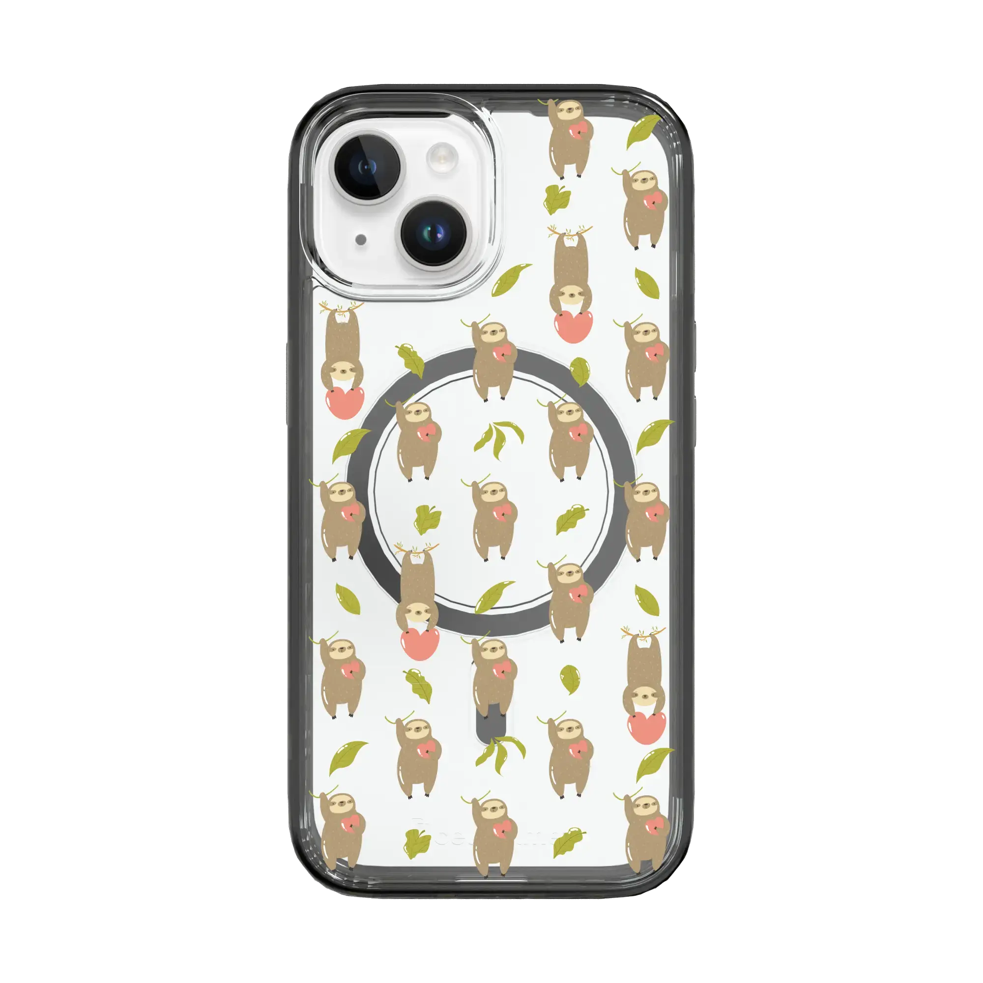 Slothy Vibes | Friendly Sloths Series | Custom MagSafe Case Design for Apple iPhone 15 Series