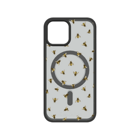 Apple-iPhone-12-12-Pro-Crystal-Clear Sweet Like Honey | Protective MagSafe Bee Pattern Case | Birds and Bees Collection for Apple iPhone 12 Series cellhelmet cellhelmet