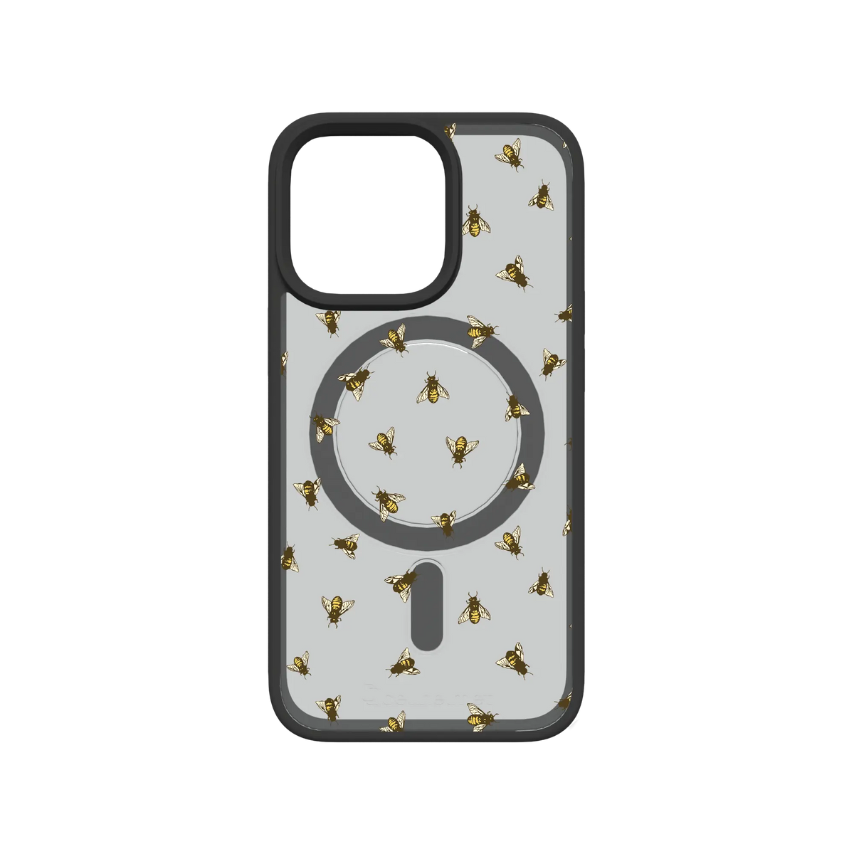 Apple-iPhone-13-Pro-Crystal-Clear Sweet Like Honey | Protective MagSafe Bee Pattern Case | Birds and Bees Collection for Apple iPhone 13 Series cellhelmet cellhelmet