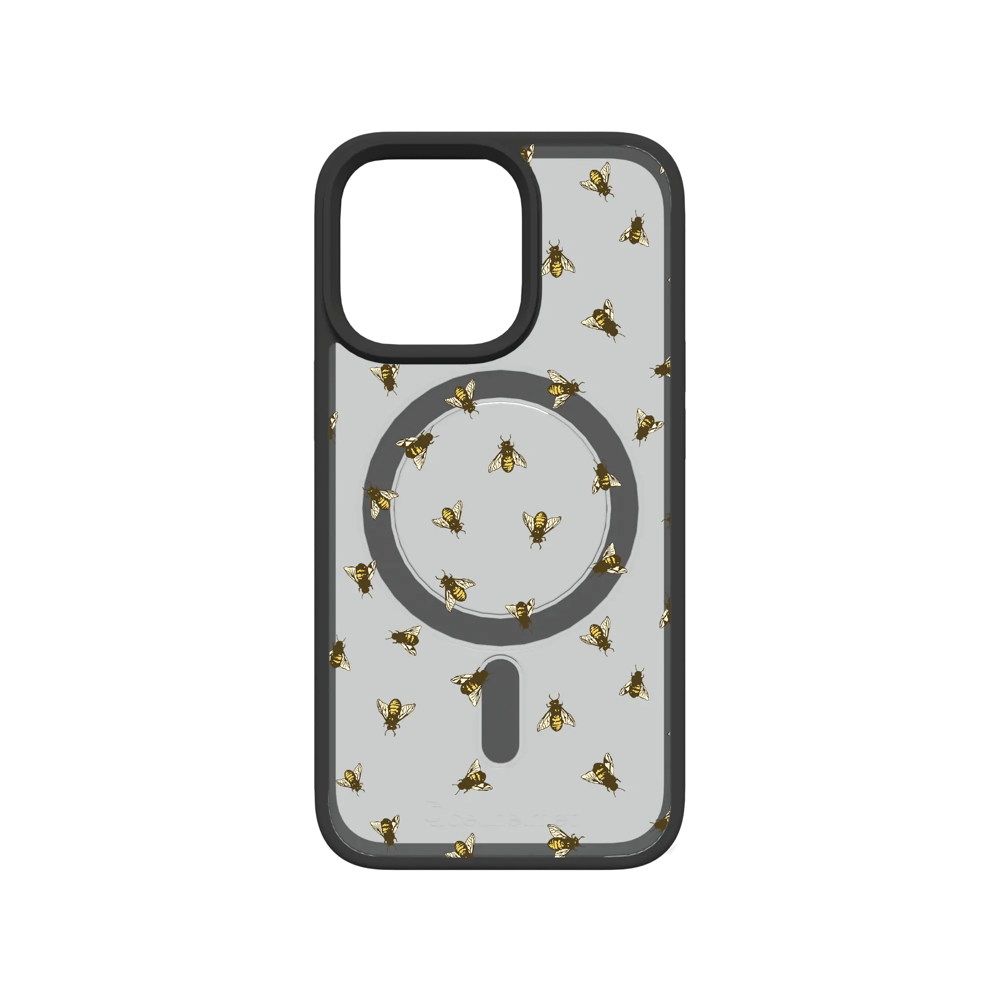 Apple-iPhone-13-Pro-Crystal-Clear Sweet Like Honey | Protective MagSafe Bee Pattern Case | Birds and Bees Collection for Apple iPhone 13 Series cellhelmet cellhelmet