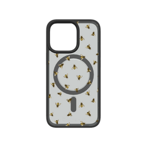 Apple-iPhone-13-Pro-Crystal-Clear Sweet Like Honey | Protective MagSafe Bee Pattern Case | Birds and Bees Collection for Apple iPhone 13 Series cellhelmet cellhelmet