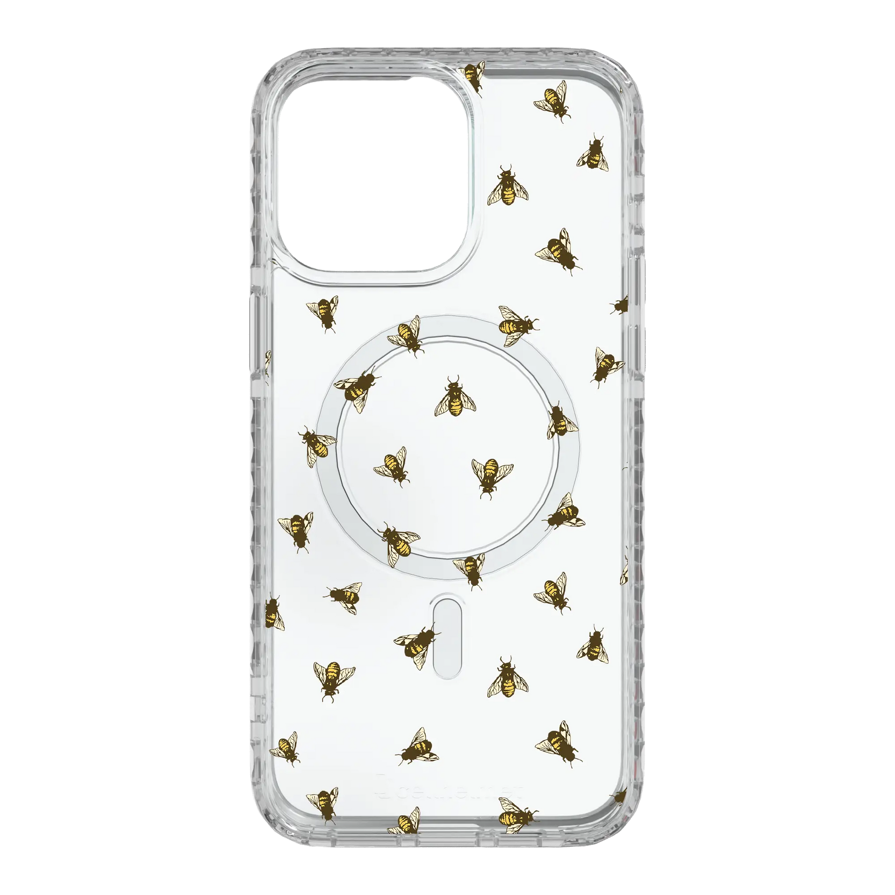 Apple-iPhone-15-Pro-Max-Crystal-Clear Sweet Like Honey | Protective MagSafe Case | Birds and Bees Collection for Apple iPhone 15 Series cellhelmet cellhelmet