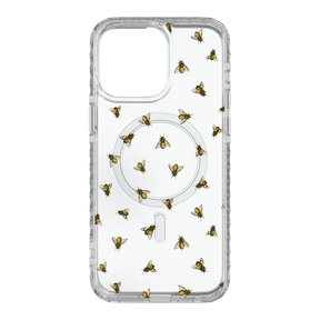 Apple-iPhone-15-Pro-Max-Crystal-Clear Sweet Like Honey | Protective MagSafe Case | Birds and Bees Collection for Apple iPhone 15 Series cellhelmet cellhelmet