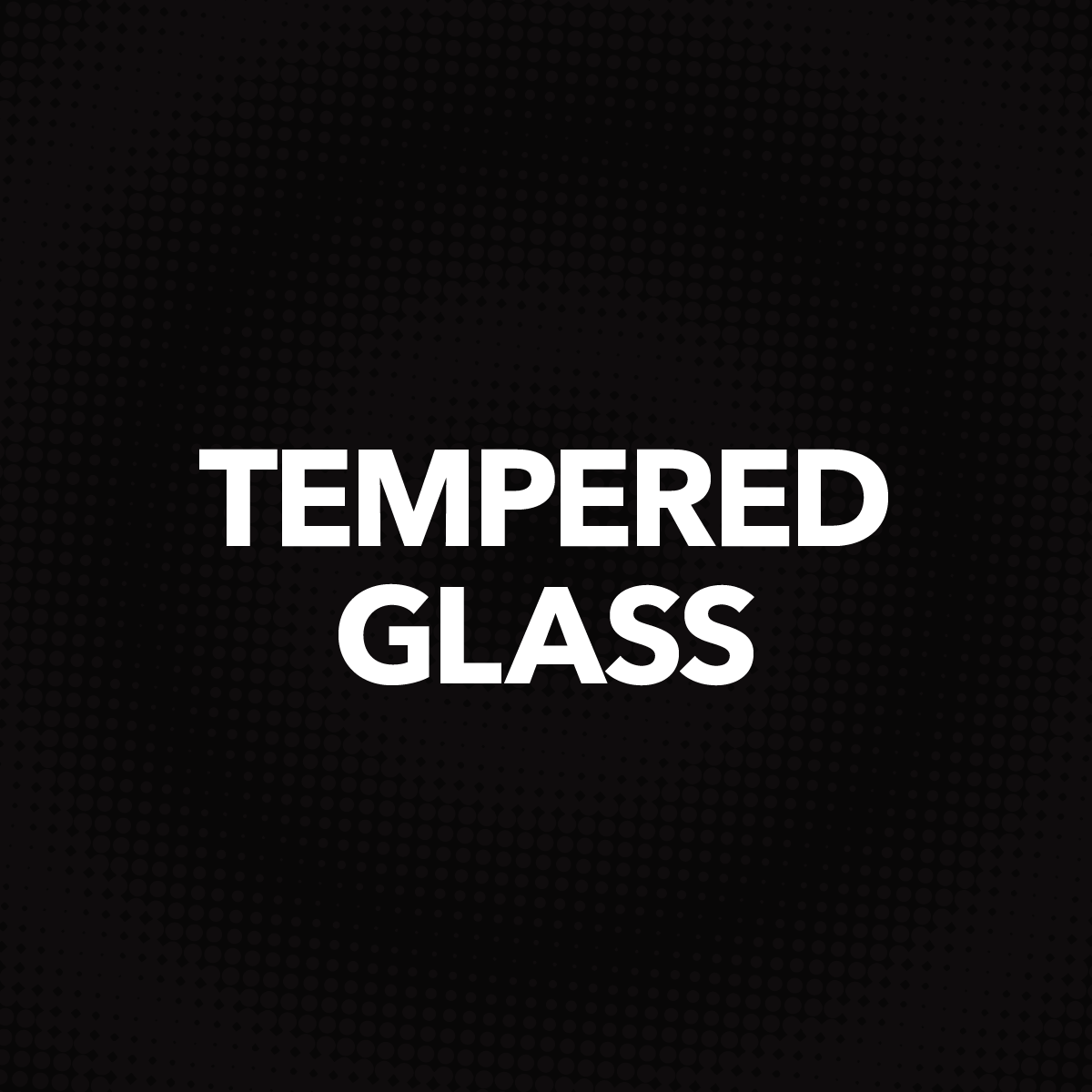 Tempered Glass Text