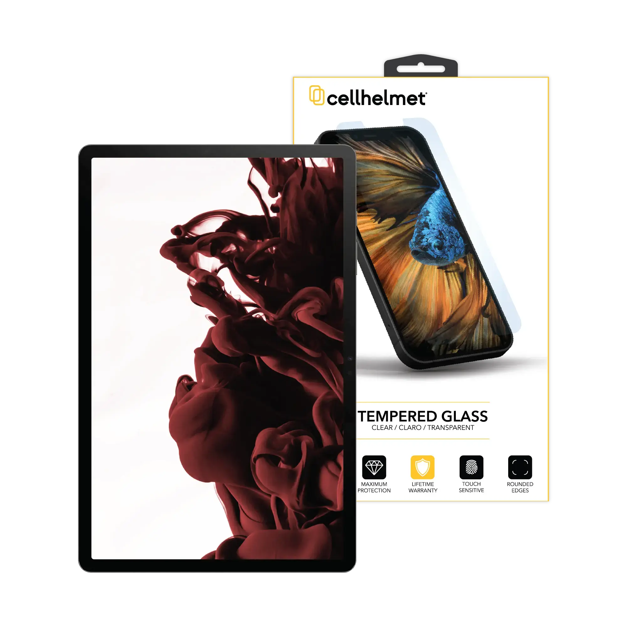 Tempered Glass for Samsung Galaxy Tab A9+ cellhelmet cellhelmet