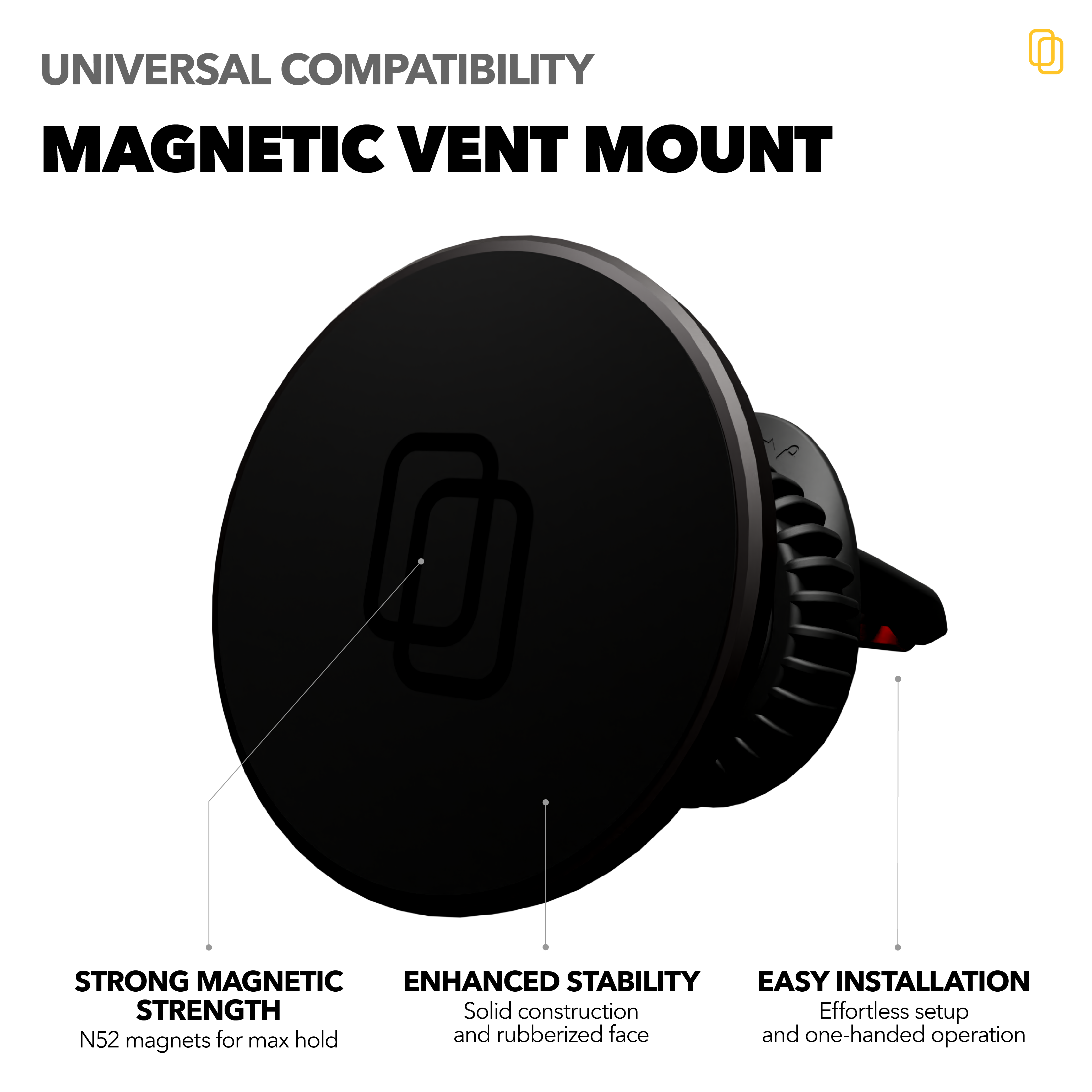 Magnetic Car Vent Mount