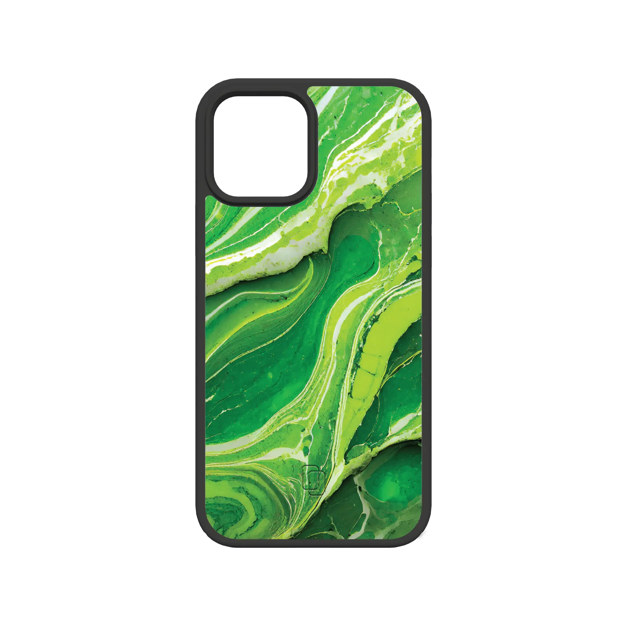 Apple-iPhone-12-12-Pro-Crystal-Clear Verdant Field | Protective MagSafe Green Marble Case | Marble Stone Collection for Apple iPhone 12 Series cellhelmet cellhelmet