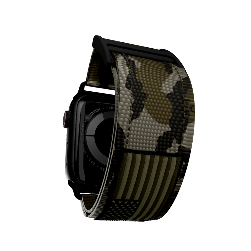Mossy Oak Watch Band for Apple Watch 42/44/45/46/49mm / Regular (152-190mm) / Bottom Lands