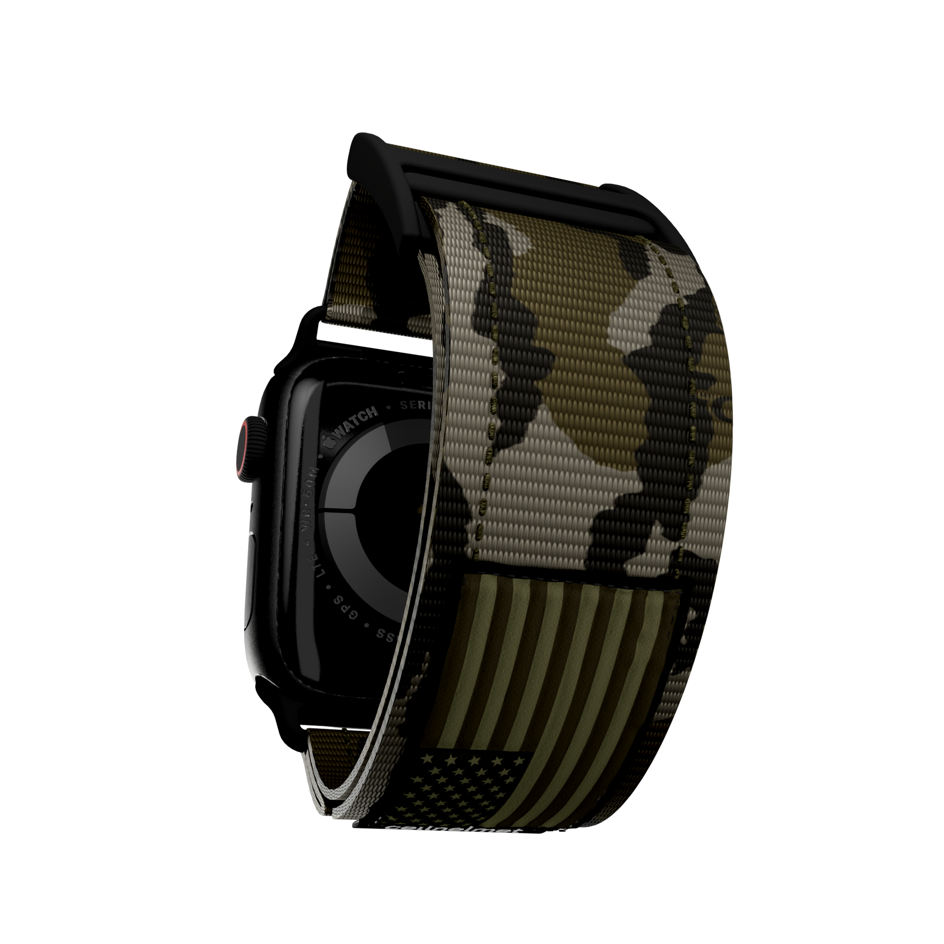 Mossy Oak Watch Band for Apple Watch 42/44/45/46/49mm / Long (178-223mm) / Bottom Lands