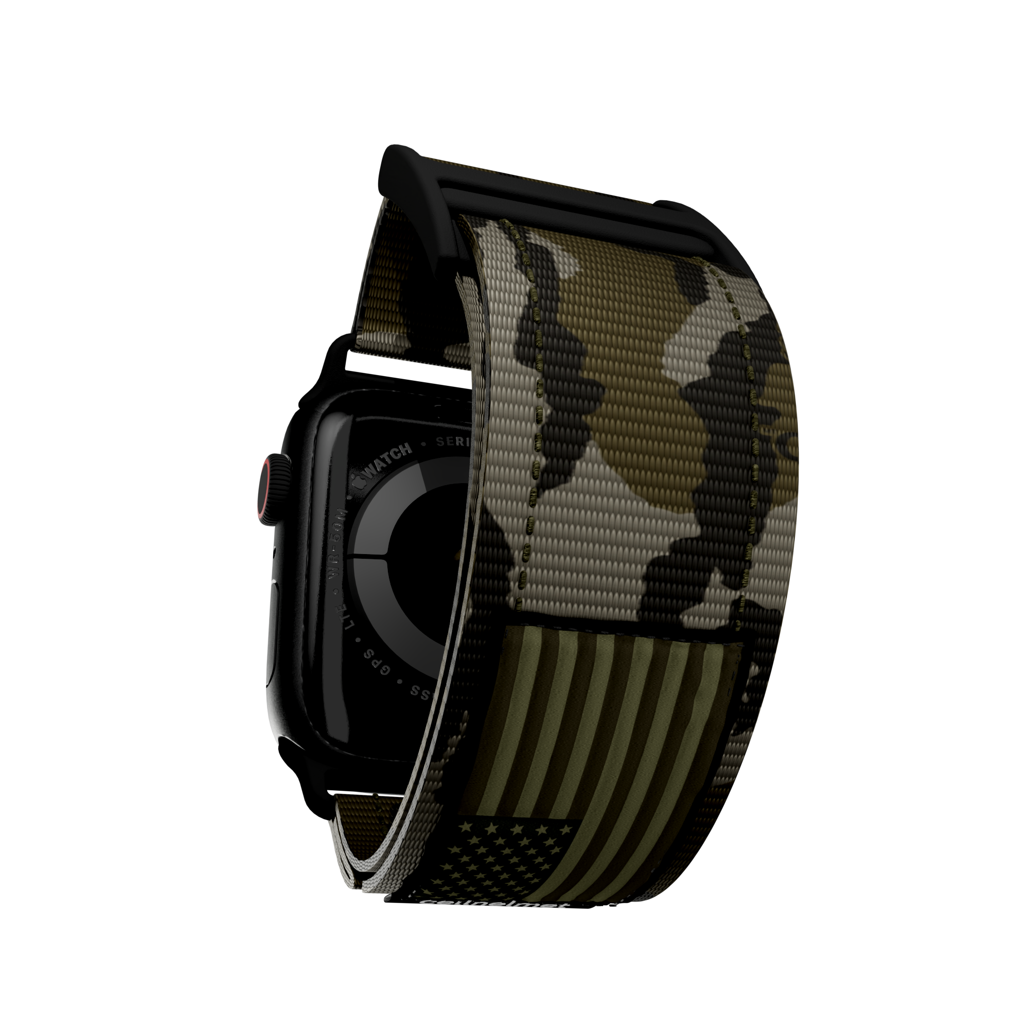 Mossy Oak Watch Band for Apple Watch 42/44/45/46/49mm / Long (178-223mm) / Bottom Lands