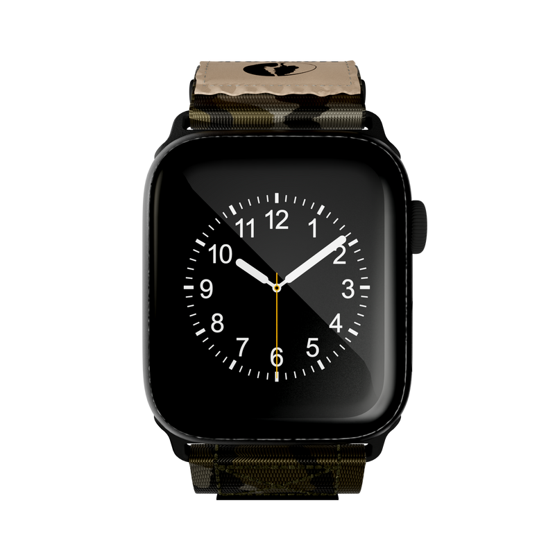 Mossy Oak Watch Band for Apple Watch 42/44/45/46/49mm / Long (178-223mm) / Bottom Lands