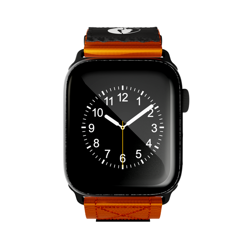 Mossy Oak Watch Band for Apple Watch 42/44/45/46/49mm / Regular (152-190mm) / Orange