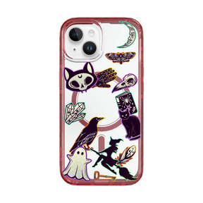 Whitchy Stickers | Halloween Series | Custom MagSafe Case Design for Apple iPhone 14 Series