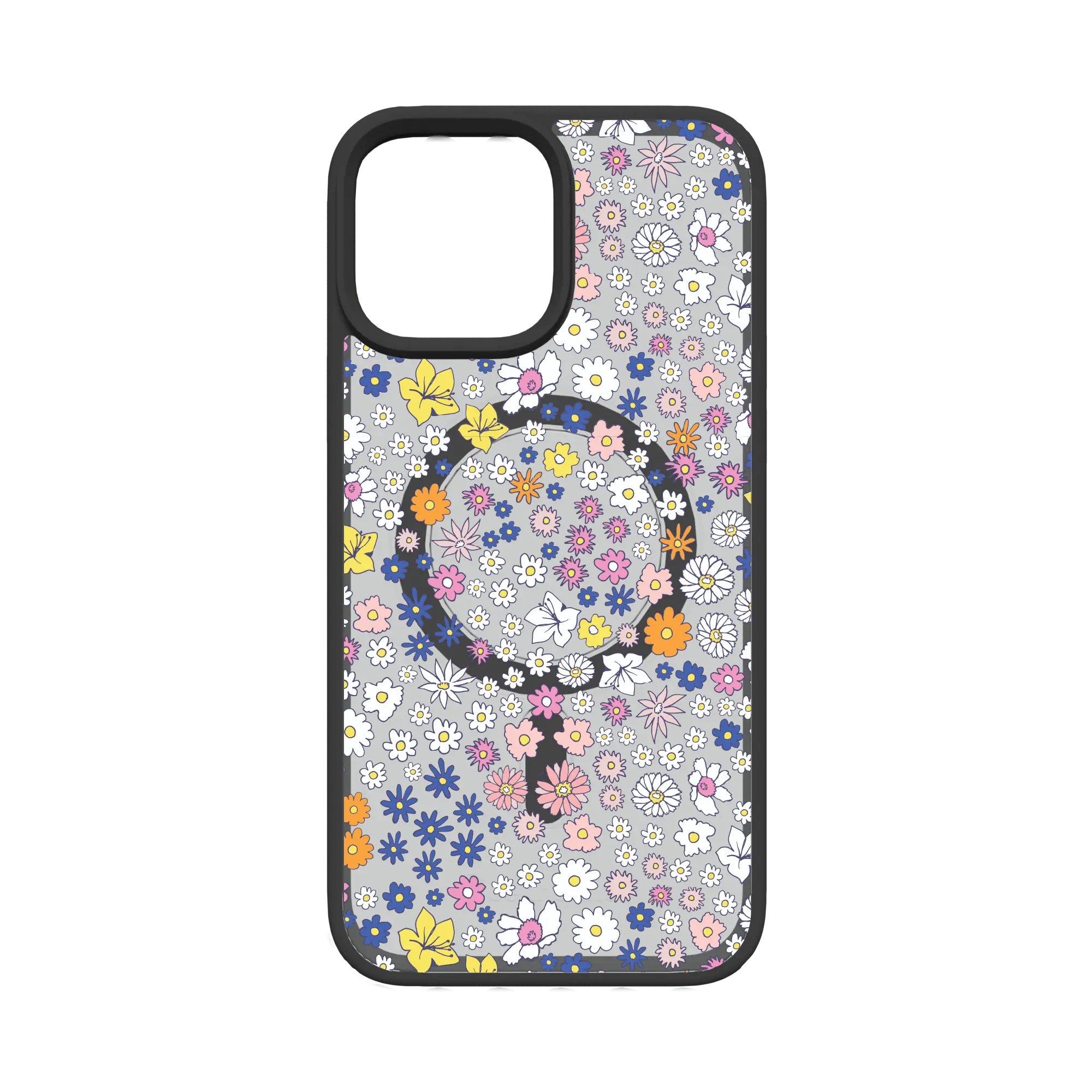 Apple-iPhone-12-Pro-Max-Crystal-Clear Wild Blossom | Protective MagSafe Case | Flower Series for Apple iPhone 12 Series cellhelmet cellhelmet