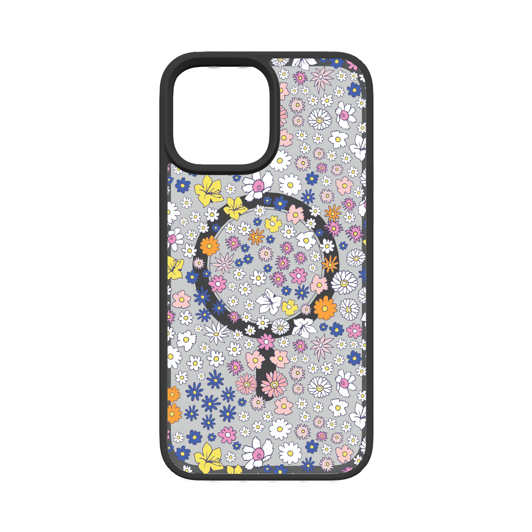 Apple-iPhone-12-Pro-Max-Crystal-Clear Wild Blossom | Protective MagSafe Case | Flower Series for Apple iPhone 12 Series cellhelmet cellhelmet