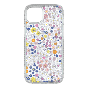 Apple-iPhone-15-Plus-Crystal-Clear Wild Blossom | Protective MagSafe Case | Flower Series for Apple iPhone 15 Series cellhelmet cellhelmet