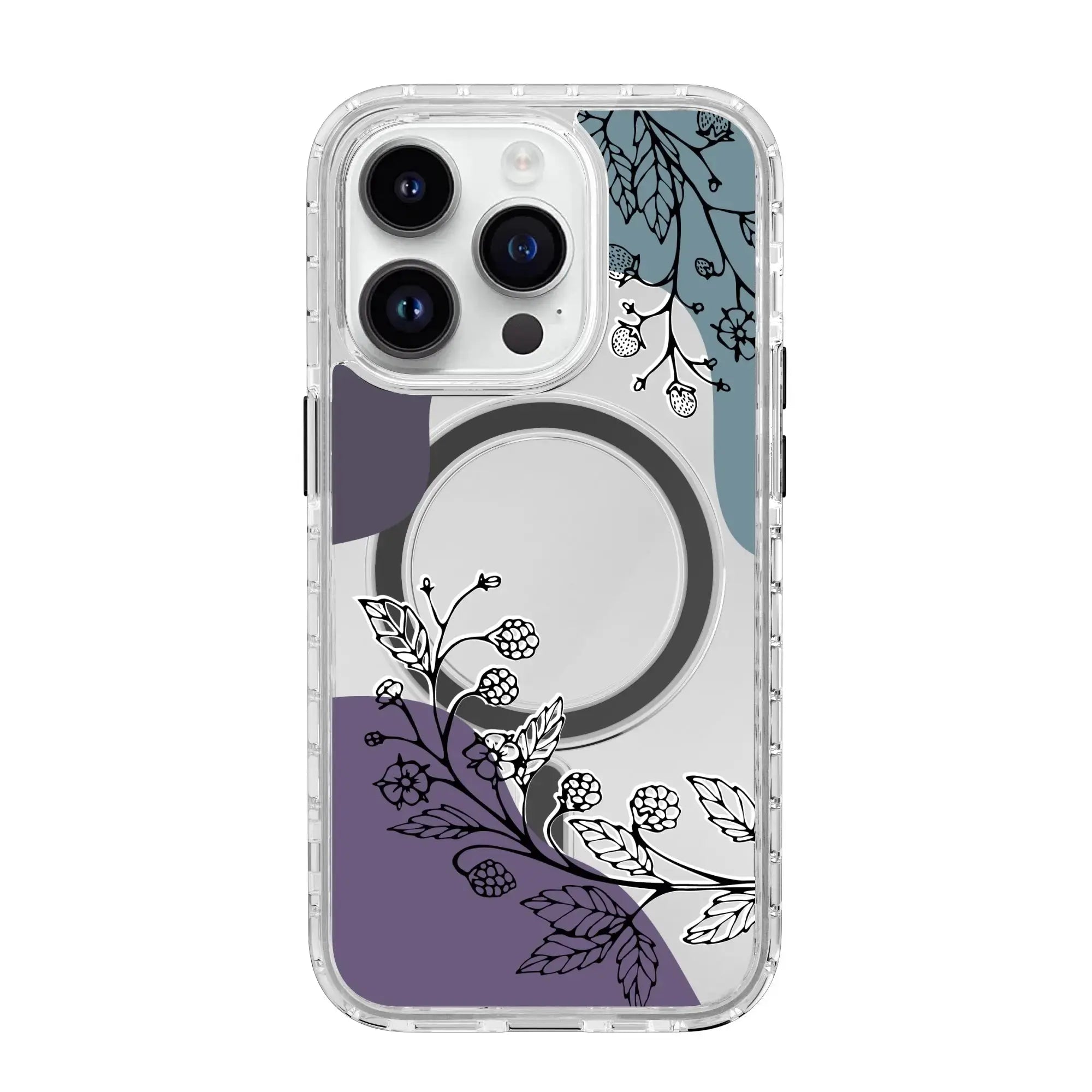 Winter | Botanical Fusion | Custom MagSafe Case Design for Apple iPhone 14 Series