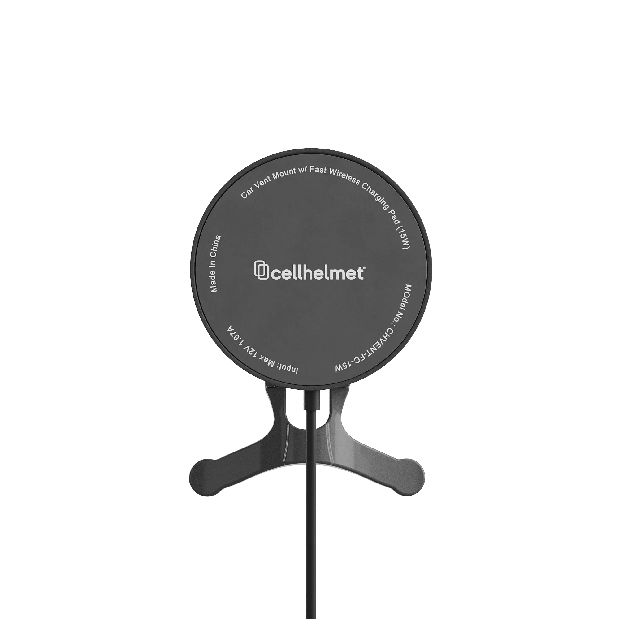 Universal Car Wireless Fast Charging Pad / Launch Mat - 10W Max, Non-Slip Silicone (CH-1510)