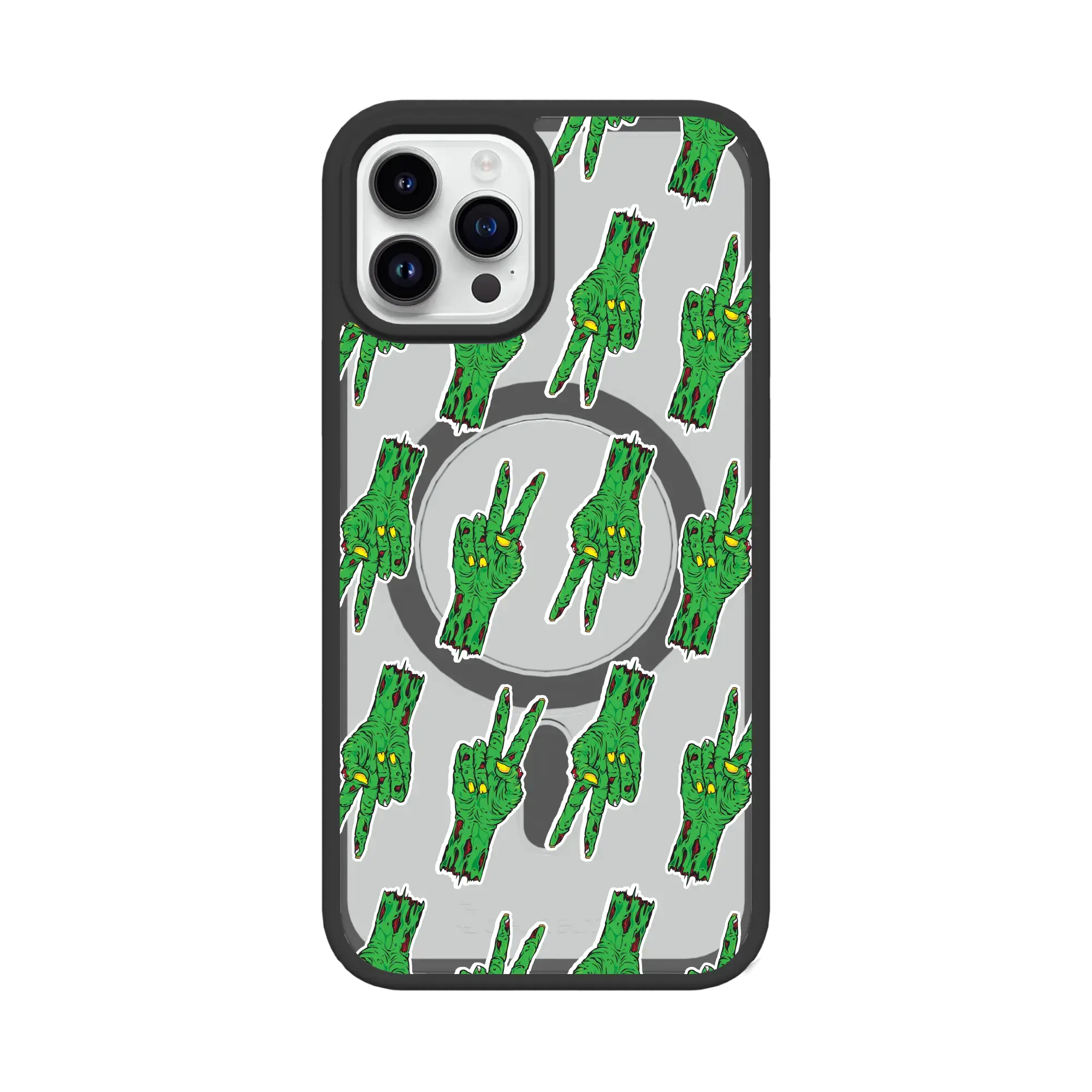 Zombie Peace Pattern | Halloween Series | Custom MagSafe Case Design for Apple iPhone 12 Series