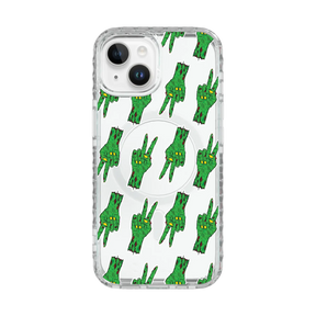 Zombie Peace Pattern | Halloween Series | Custom MagSafe Case Design for Apple iPhone 15 Series
