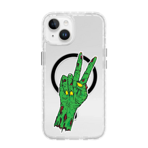 Zombie Peace | Halloween Series | Custom MagSafe Case Design for Apple iPhone 14 Series