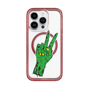 Zombie Peace | Halloween Series | Custom MagSafe Case Design for Apple iPhone 15 Series