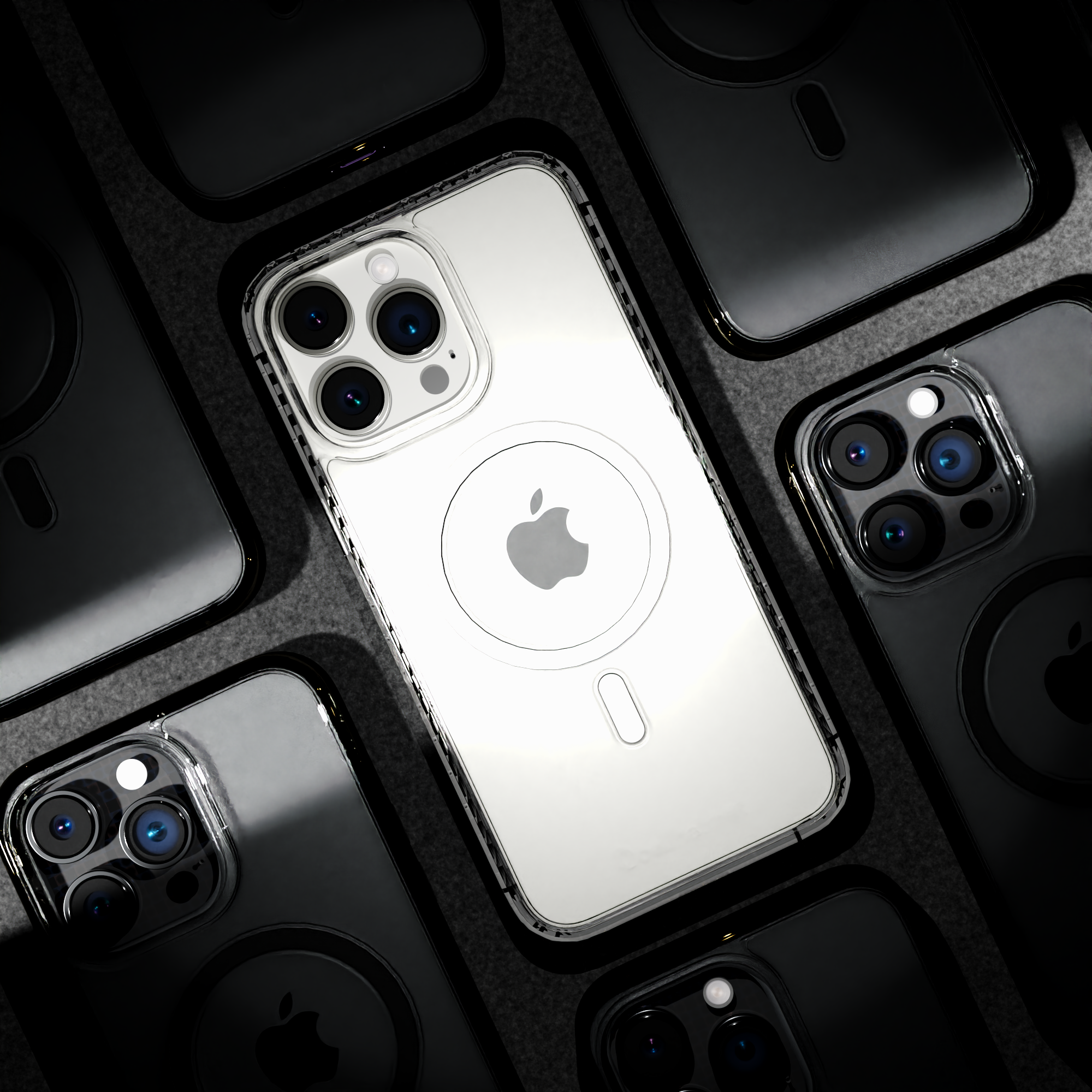 MagSafe® Case for Apple iPhone 15 Pro Max | Crystal Clear | Magnitude Series
