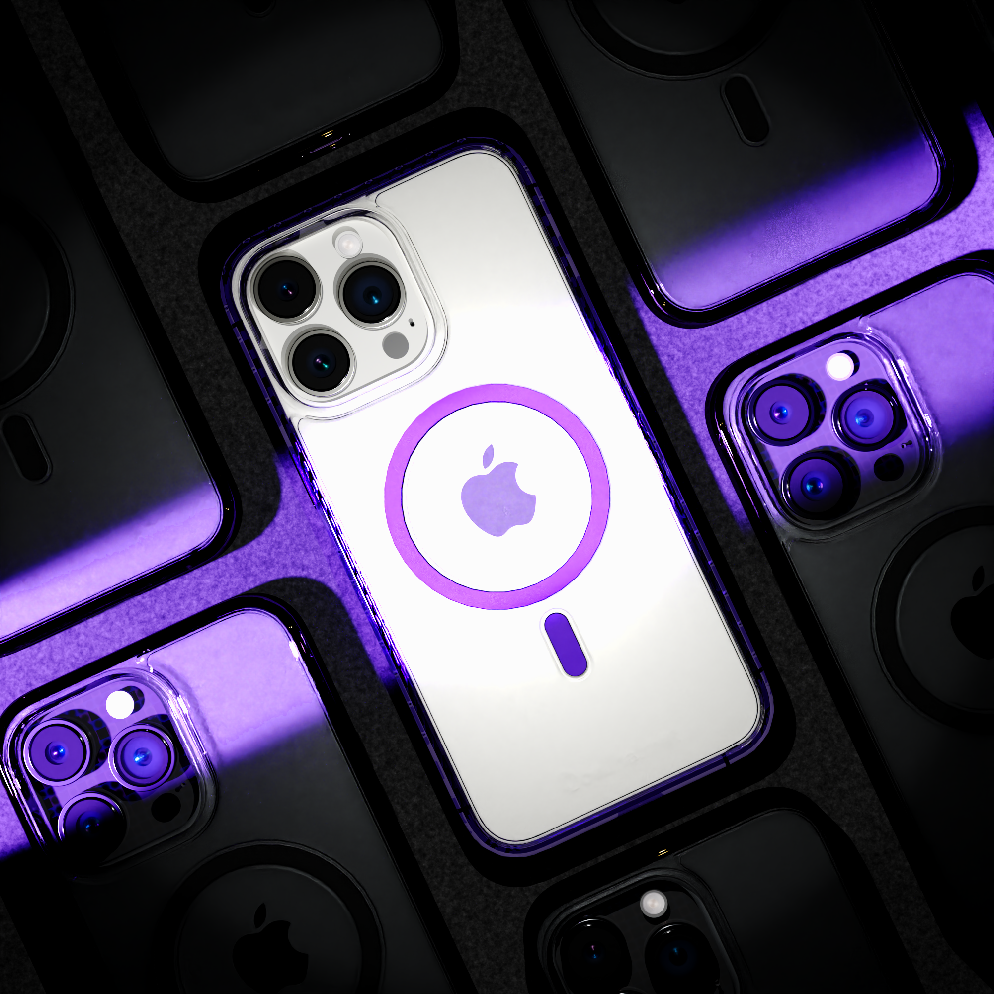 MagSafe® Case for Apple iPhone 15 | Midnight Lilac | Magnitude Series