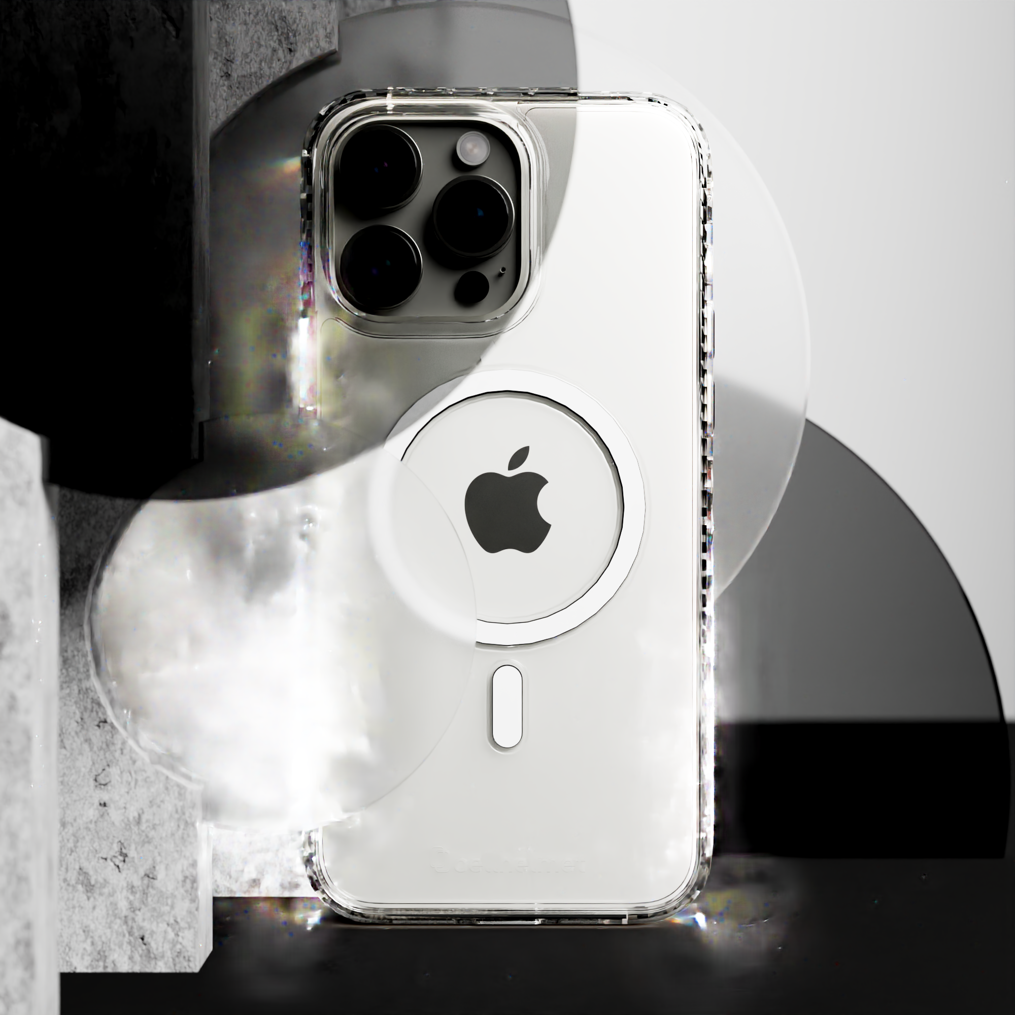 MagSafe® Case for Apple iPhone 15 Pro Max | Crystal Clear | Magnitude Series