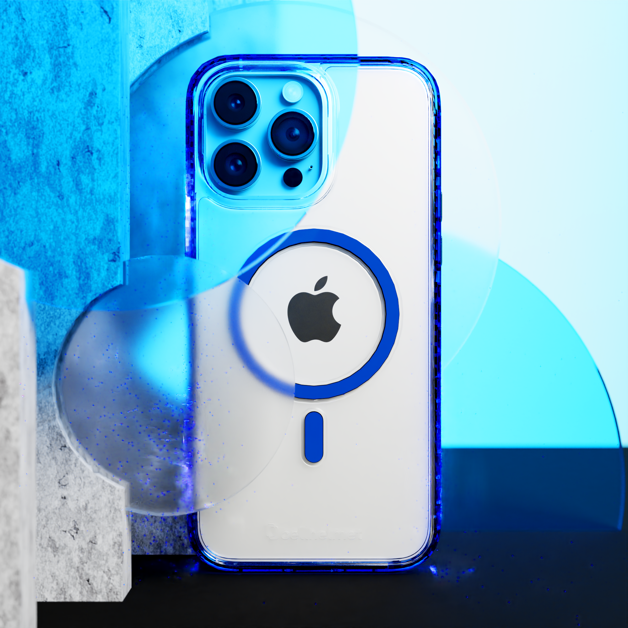 MagSafe® Case for Apple iPhone 15 Pro | Bermuda Blue | Magnitude Series
