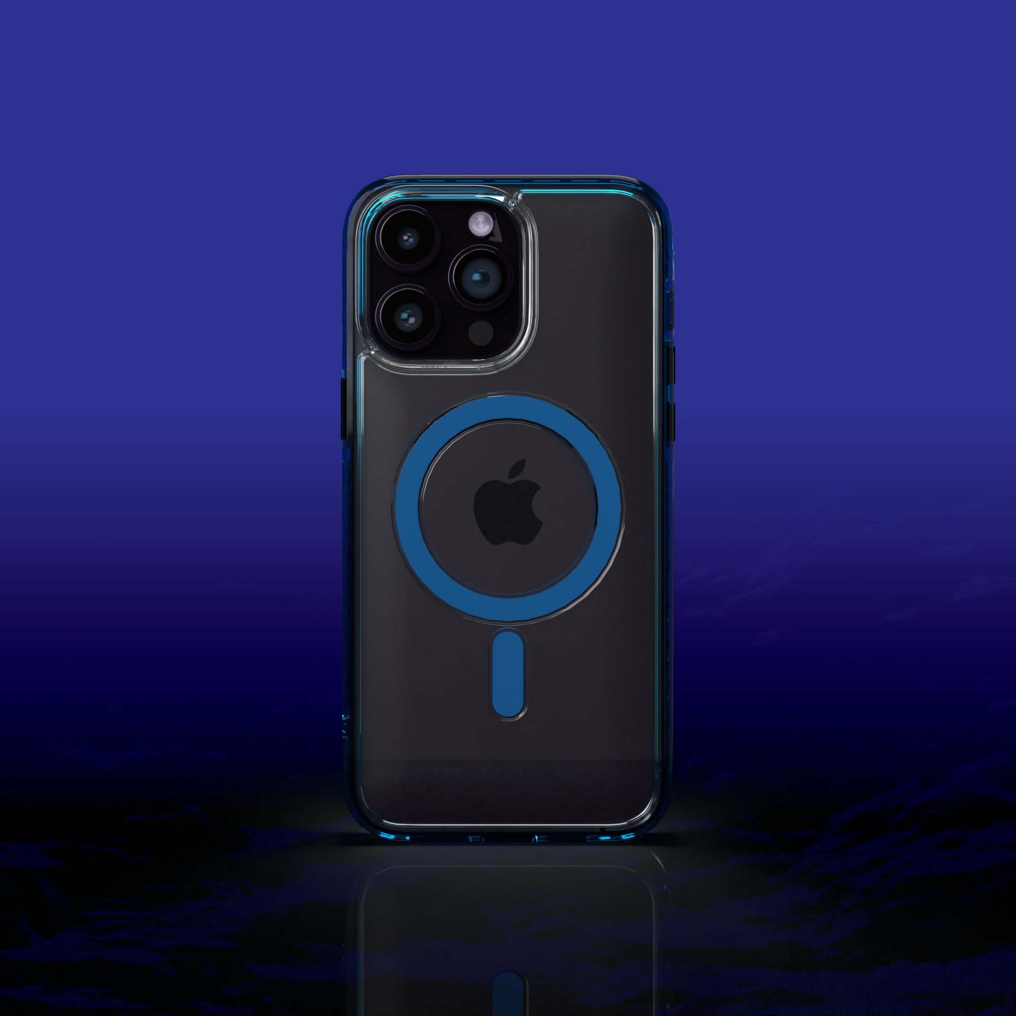 MagSafe® Case for Apple iPhone 14 Pro Max | Deep Sea Blue | Magnitude Series