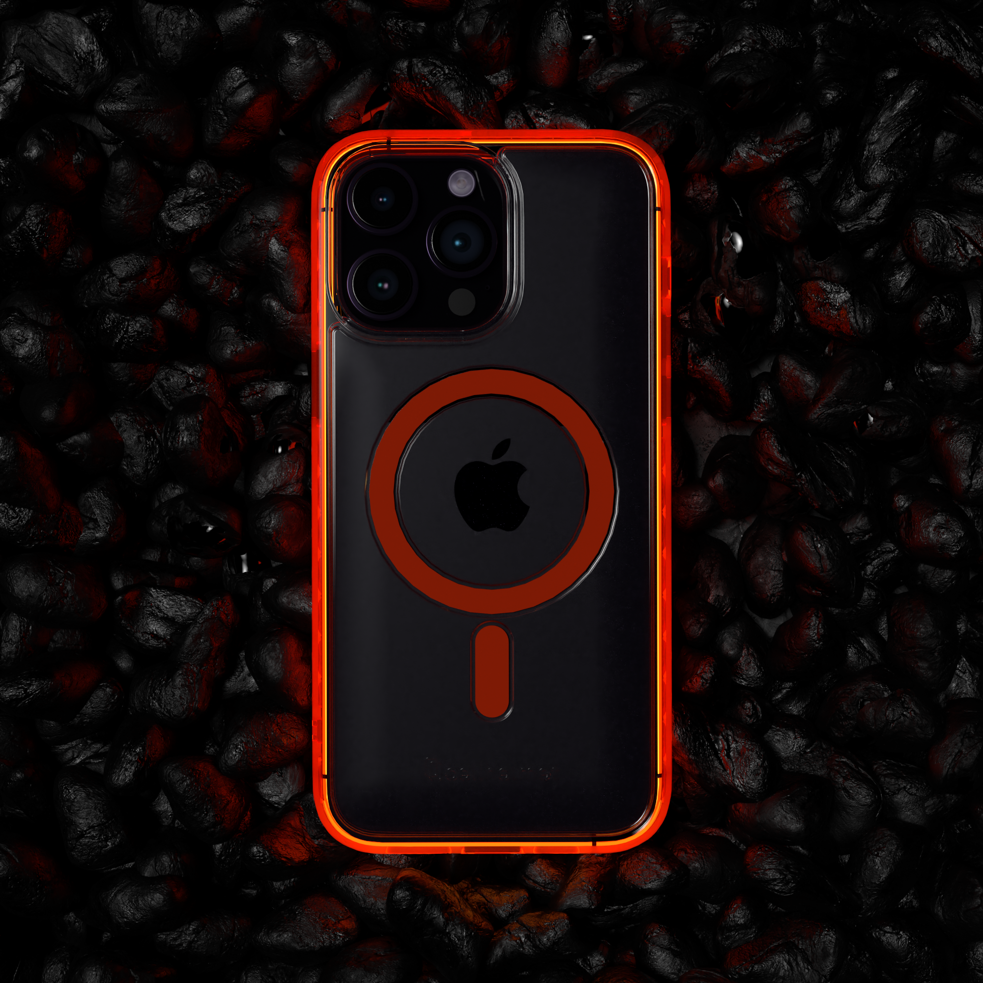 MagSafe® Case for Apple iPhone 14 Pro | Blaze Orange | Magnitude Series